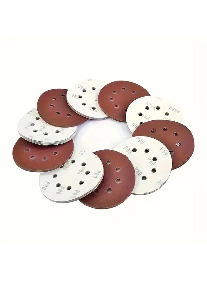 120Pcs 600 Grit 5 Inch Round Sanding Discs For Angle Grinder And Track Sander - Image 4
